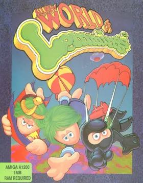 All New World of Lemmings (AGA)_Disk1 box cover front